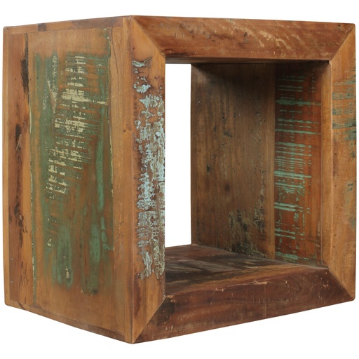 [A09745] Table d'appoint Calcutta 45 x 45 x 35 cm