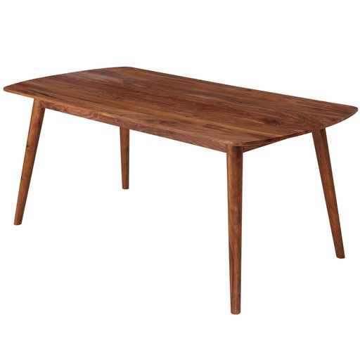 [A09852] Table de salle à manger bois 120x77x60 cm bois de Sesham massif